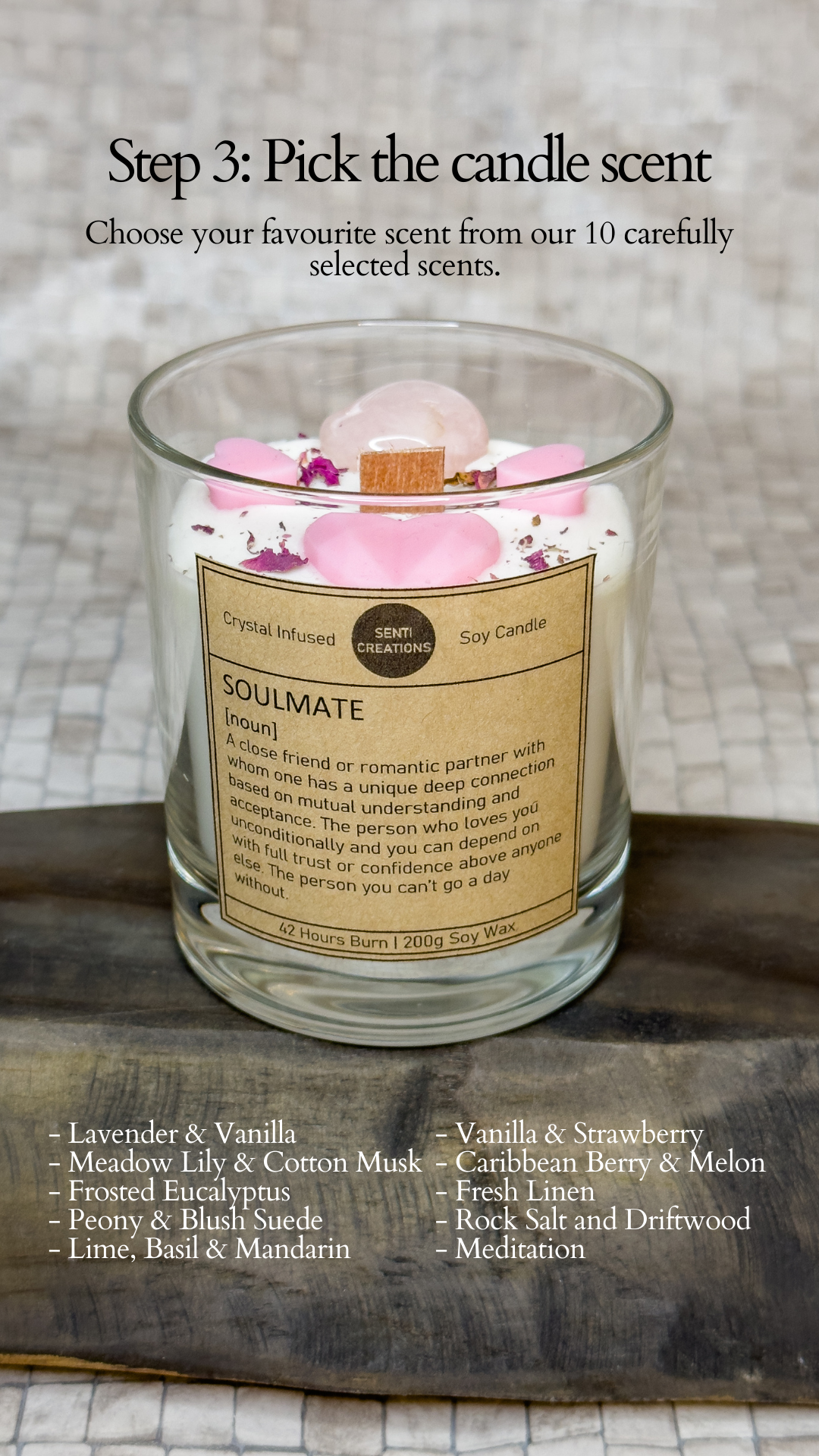 Soulmate candles - 200g