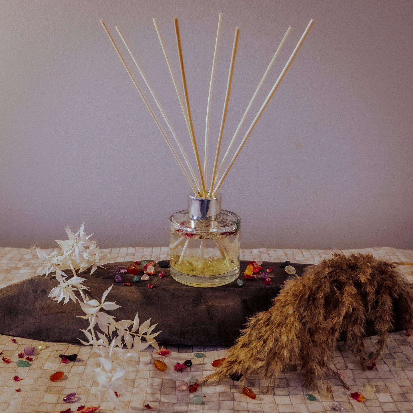 Citrine Crystal Infused Reed Diffusers - Customisable (100ml)