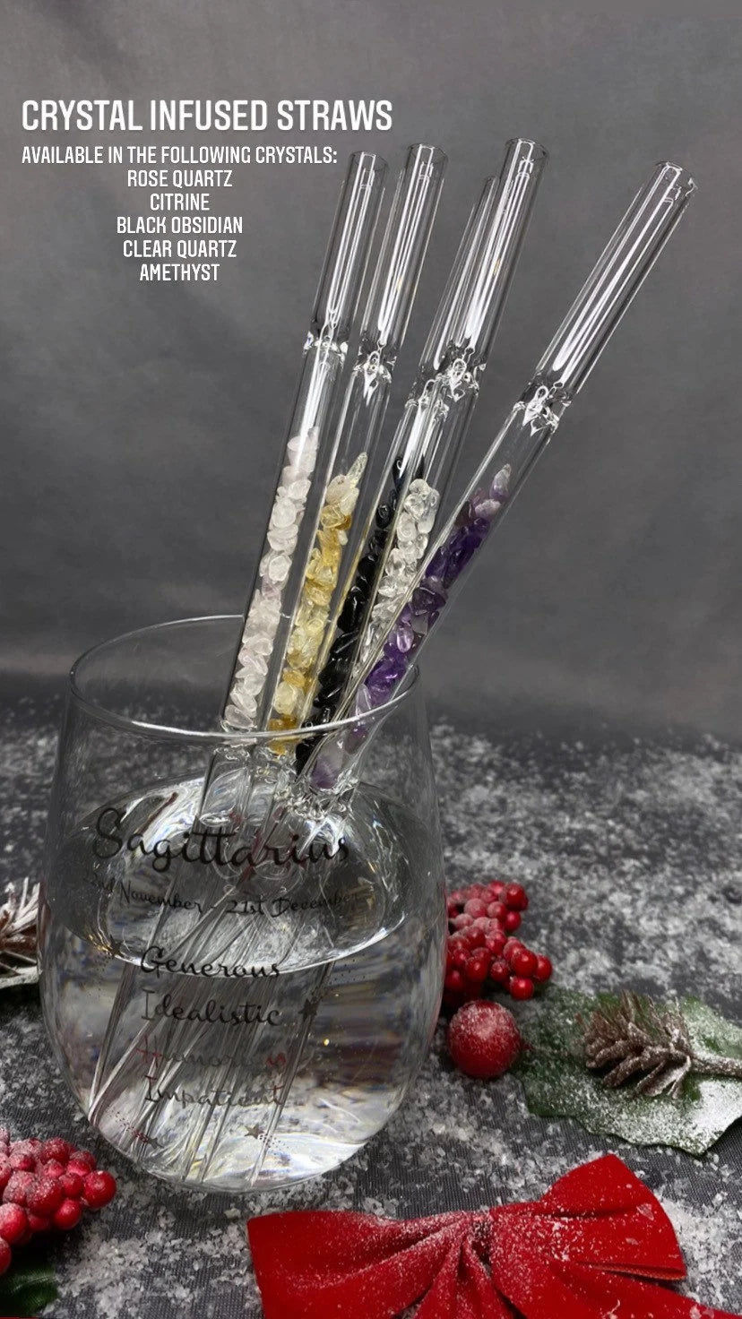 Crystal Infused Straw