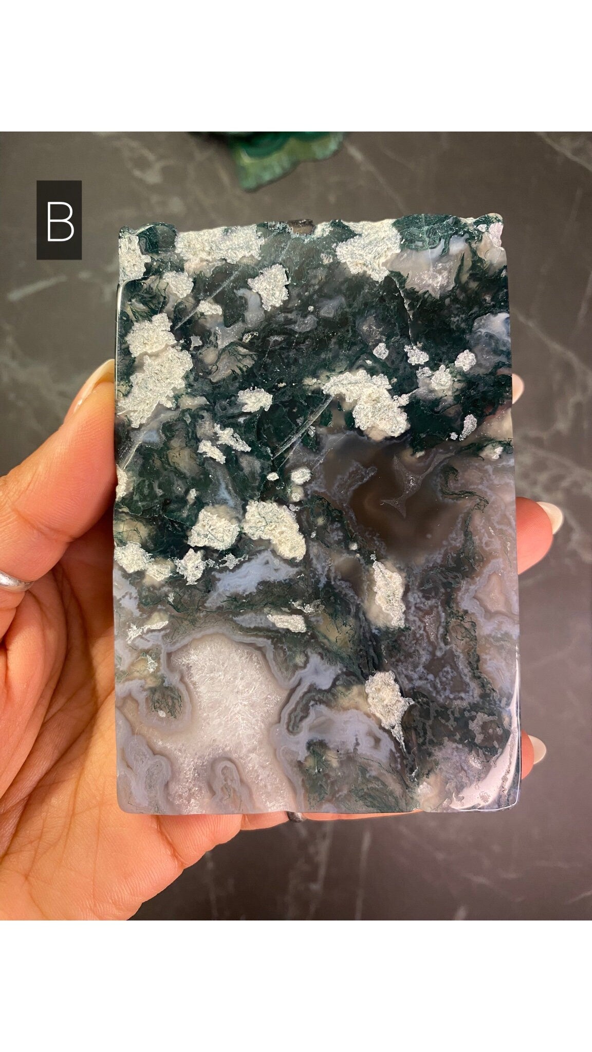 Moss Agate Slabs