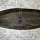 Amethyst Hexagon Crystal Point Necklace