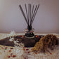 Black Obsidian Crystal Infused Reed Diffusers - Meadow Lily & Cotton Musk (100ml)