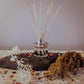 Black Obsidian Crystal Infused Reed Diffusers - Meadow Lily & Cotton Musk (100ml)