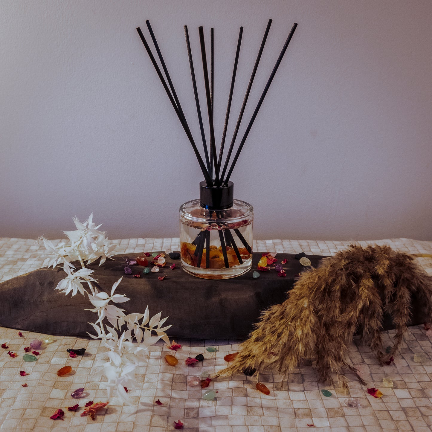 Carnelian Crystal Infused Reed Diffusers - Customisable (100ml)