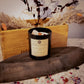 Black Lotti Crystal Infused Candle - Customisable (200g)