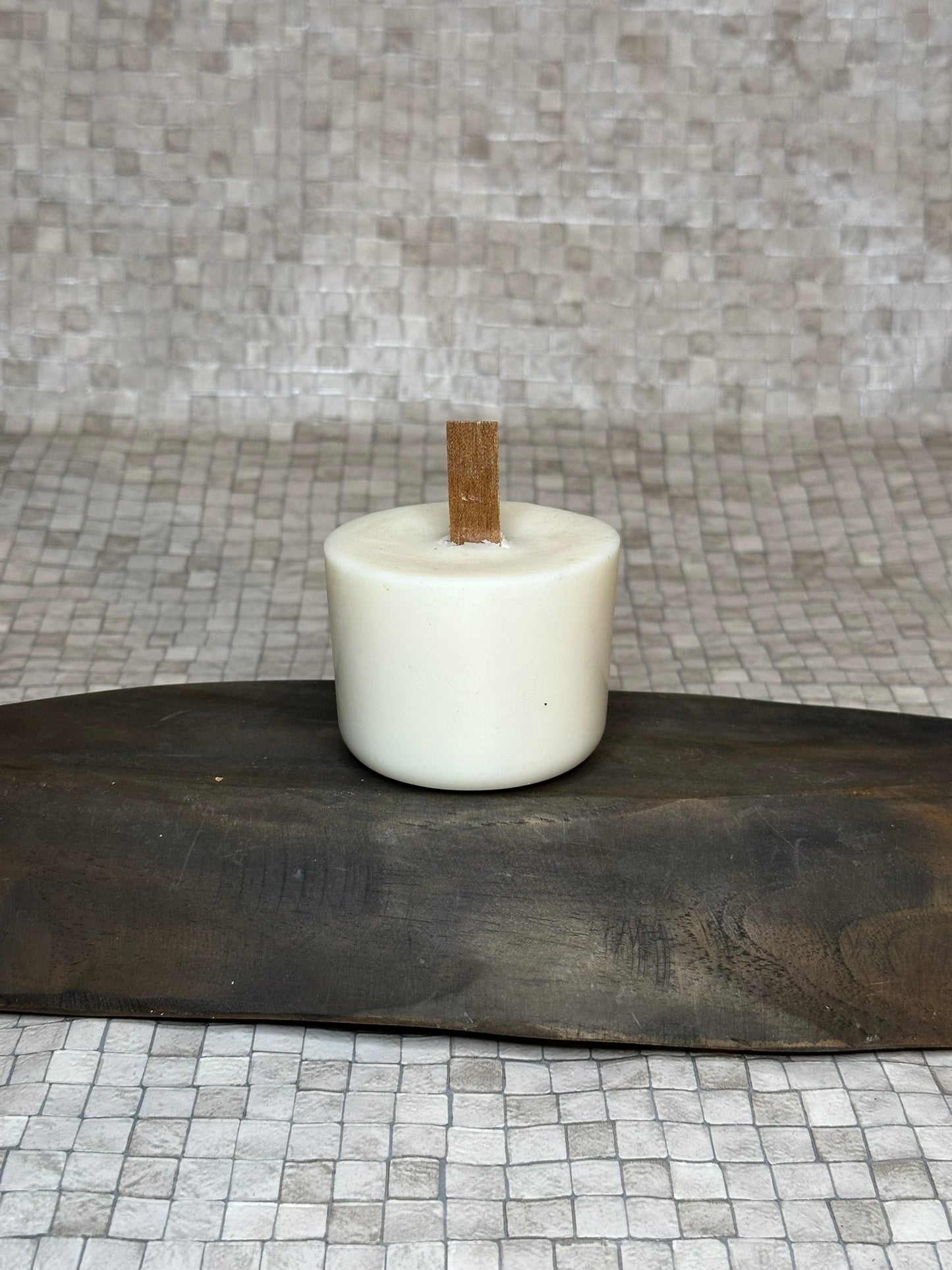 Candle Refills for Lotti Clear and Black (Wooden Wick)