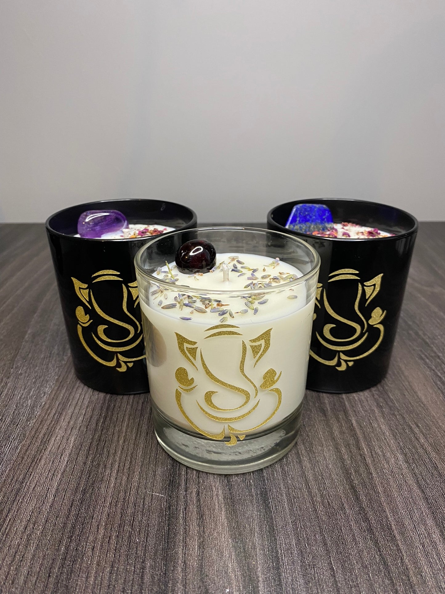 Personalised Crystal Infused Candles