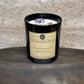 Black Lotti Crystal Infused Candle - Customisable (200g)