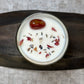 Carnelian Infused crystal candle - Caribbean Berry & Melon Scent (200g)