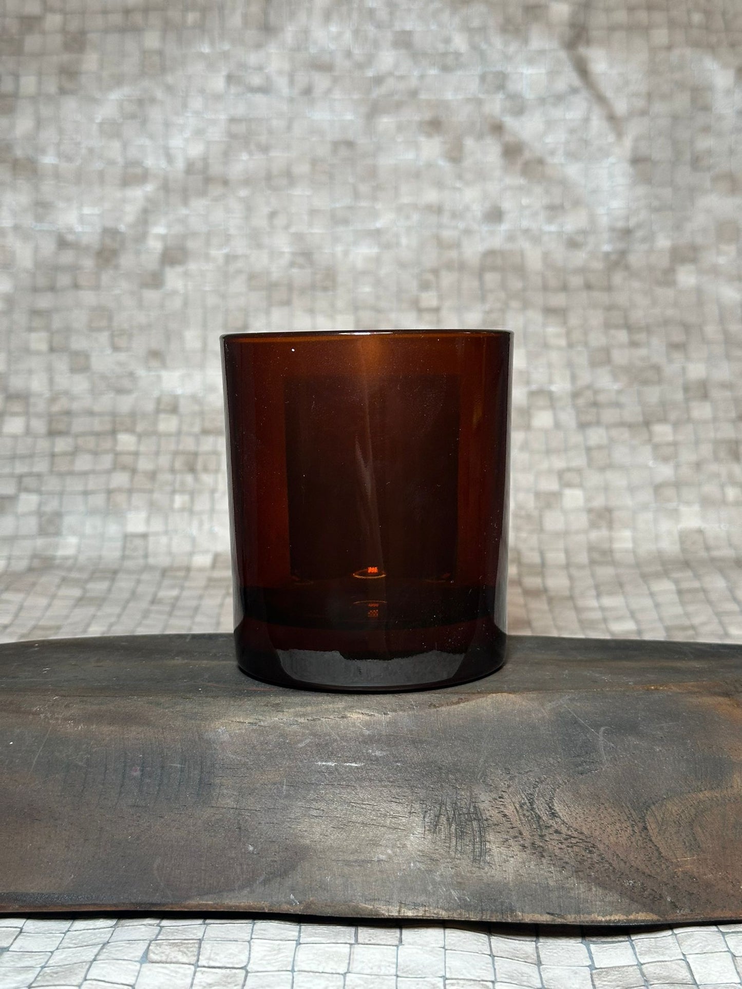 Amber Lotti Crystal Infused Candle - Customisable (200g)