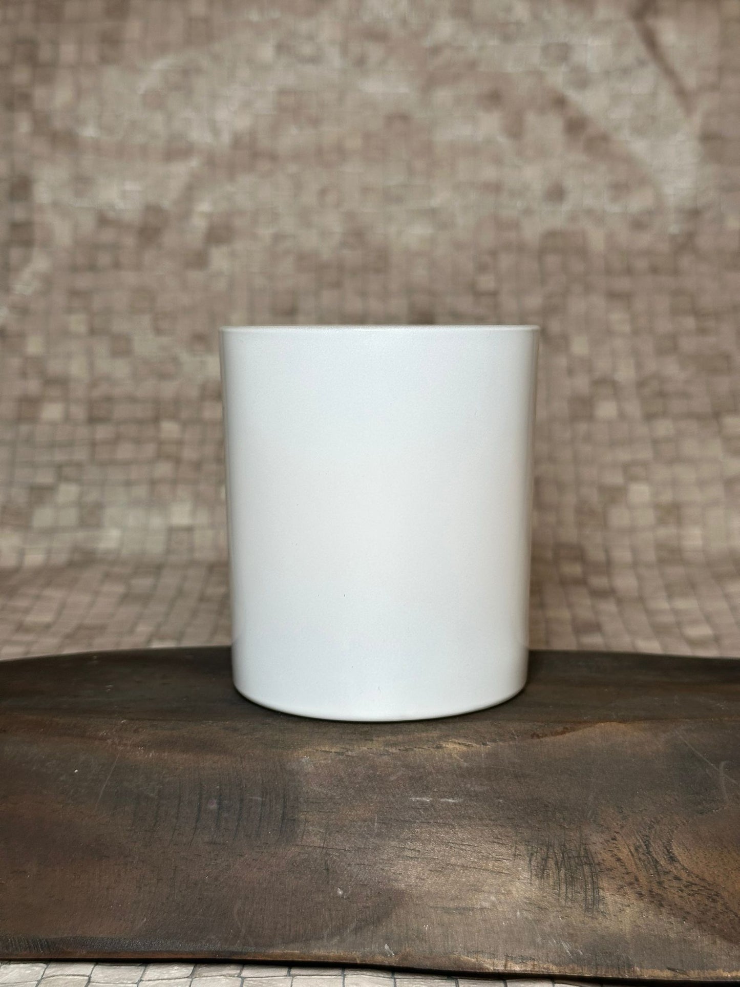 White Lotti Crystal Infused Candle - Customisable (200g)