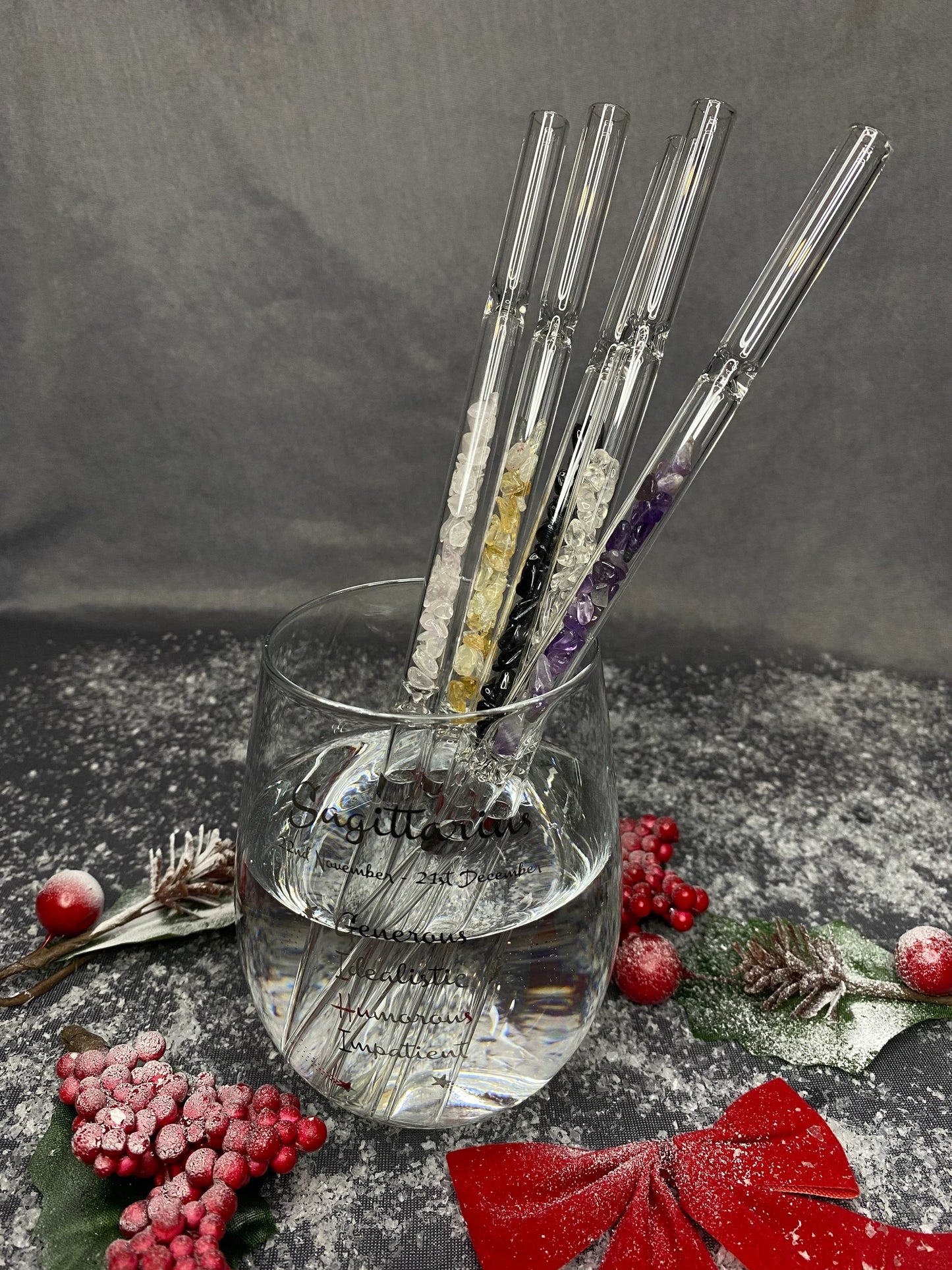Crystal Infused Straw