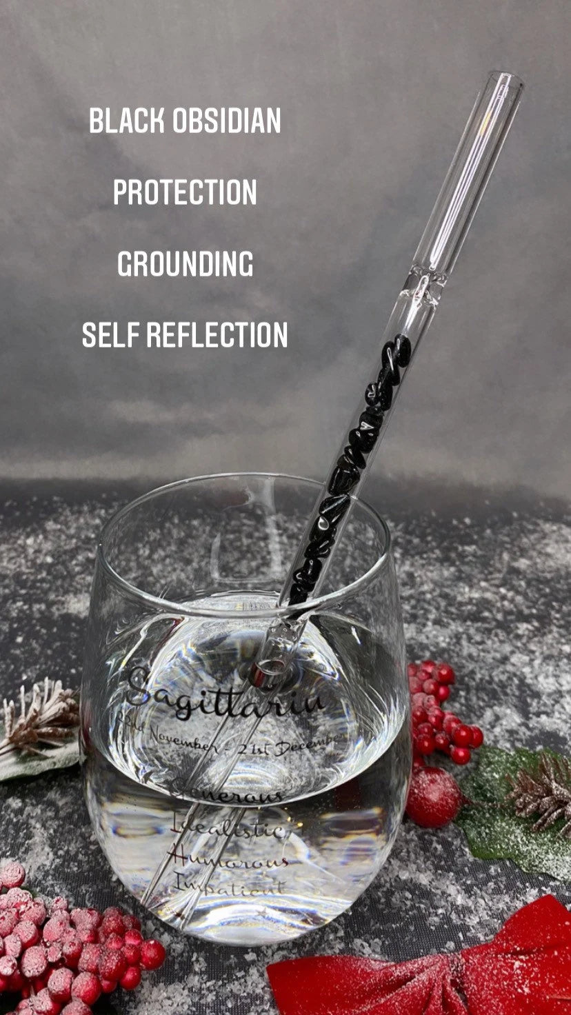 Crystal Infused Straw