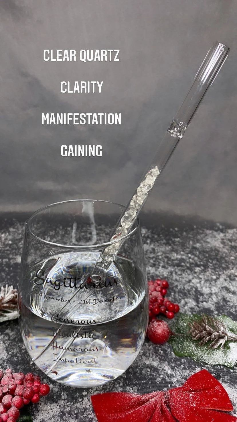 Crystal Infused Straw