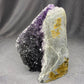 Black/purple Amethyst 553g