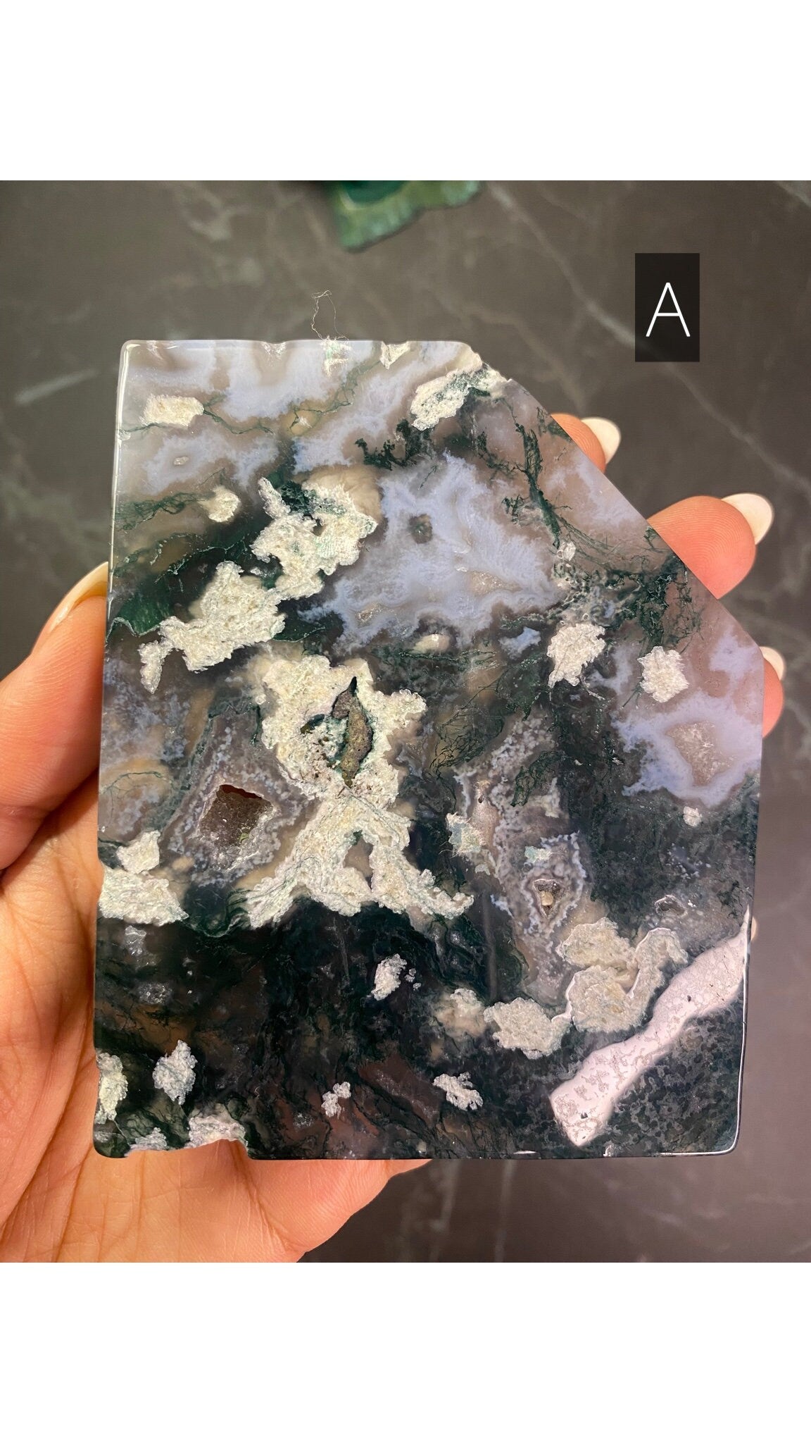 Moss Agate Slabs