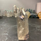 Smokey Quartz Point With Rainbows