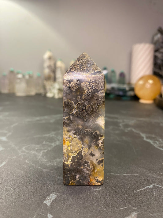 NO.3 Pyrite in Quartz Point