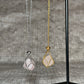Stainless Steel Adjustable Cage Necklace - Gold/Silver