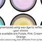 Black Lotti Crystal Infused Candle - Customisable (200g)