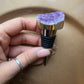 Amethyst Crystal Bottle Plugs