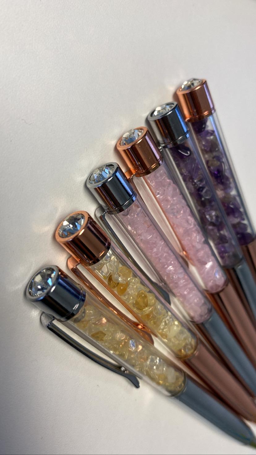 Crystal Infused Pens